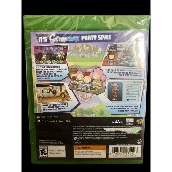 Xbox One Factory Sealed Scribbnauts Showdown‎ Video Game Rated Everyone Games - Picture 2 of 3